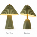 Kelmarixa™ Olive Fold Pleated Table Lamp